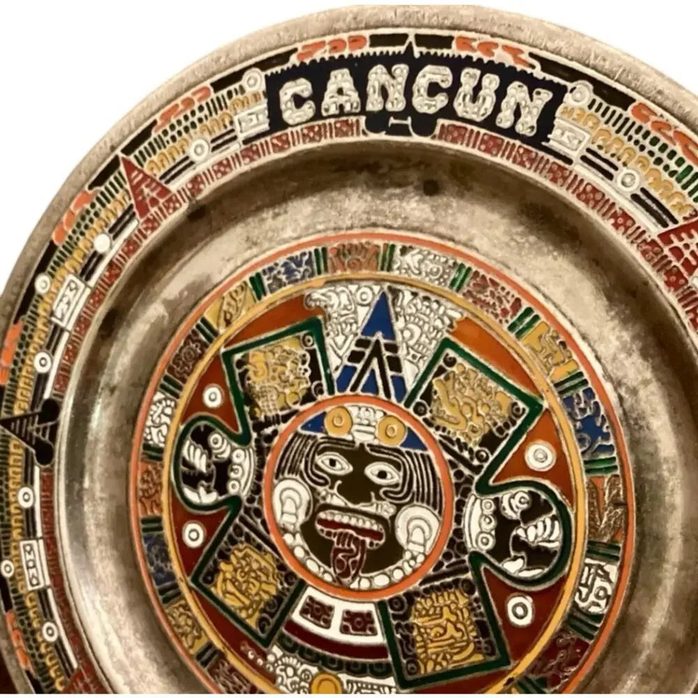 Mayan Calendar Decorative Wall Plate